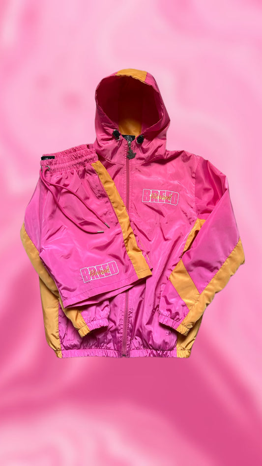 “Peaceful Pink” Windbreaker