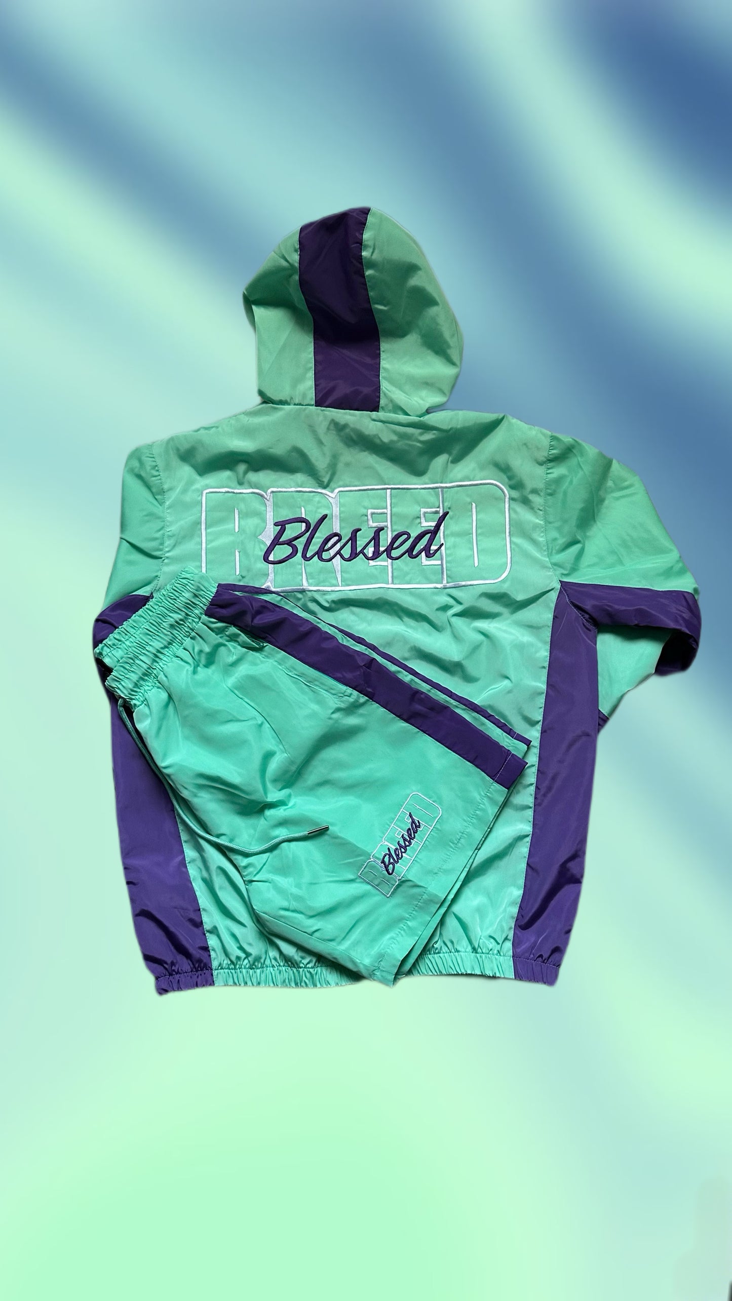 “Goodness Green” Windbreaker