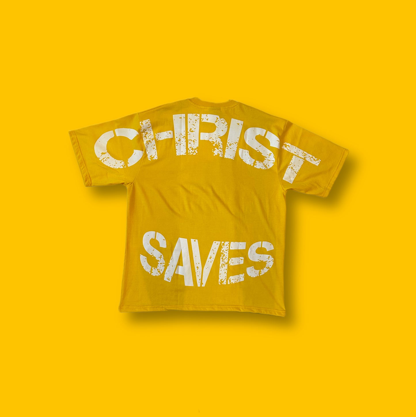 "JESUS CHRIST SAVES" TEE